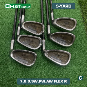 Bộ gậy golf sắt nam S-YARD 6 cây 789SWPWAW Flex R nhập khẩu nhật
