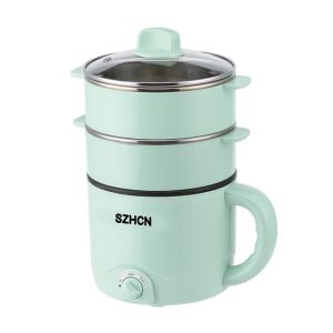 Máy Mini Đa Năng Nấu Ăn Bằng Điện Chảo Đơn Gia Dụng/Hai Lớp Lẩu 220V Đa Năng Chống Dính Nồi Cơm Điện