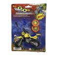 Super Go Racing Motorcycle Motor Finger DIY Toys. 