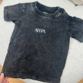 Atipashop - BABY FADE T-SHIRT เสื้อยืดเด็ก สีฟอกเฟด ปักโลโก้ Atipa. 