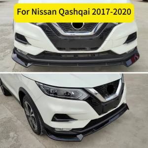 Kail For Nissan Qashqai 2017-2020 Decoration Parts Diffuser Deflector Front Splitter Bumper Lip Air Dam Protector Tuning Accessories 8K3Q7