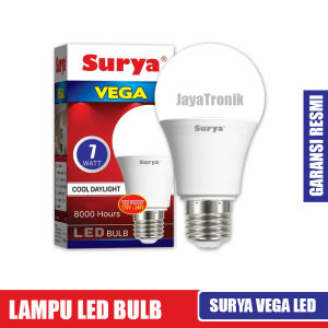 Surya Vega Lampu Led 7 Watt Cool Day Light Bohlam Bulb Cahaya Putih Garansi Resmi 1 Tahun