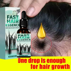Hair Growth Essential Loss Regrowth Treatment Strengthens Hair Nourishes Scalp Light Weight Non Greasy Improve Scalp Circulation
