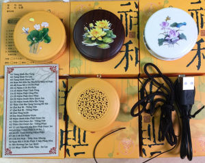 Máy niệm Phật máy tụng kinh hình tròn X8L