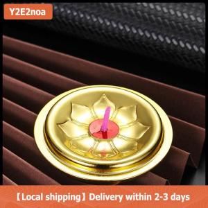 【Local shipping】 2Pcs Oil Lamp Floating Wick Holders Enshrine Supplies For Buddha Lamp Long Light