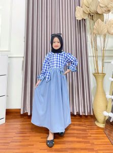 bayar d tempat bisa cod - dress gamis anak-anak terbaru termurah dress fashion week gamisprily