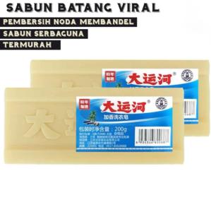 SABUN BATANG CUCI VIRAL AJAIB / SABUN CUCI AJAIB SERBAGUNA / SABUN BATANG PENGHILANG NODA PAKAIAN