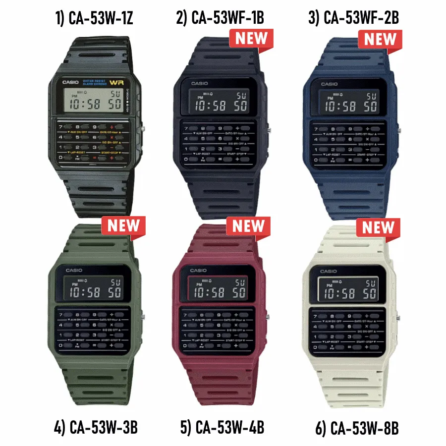 Jam casio shop calculator original