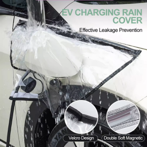 Cover Anti Air Charging Port Mobil Listrik EV Magnet