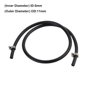 DORADO ID 4 5 6 8 10 12 14mm Car Fuel Hoses with Pipe Clamp Multifunctional NBR Oil Resistant Hose Durable Oil Pipe