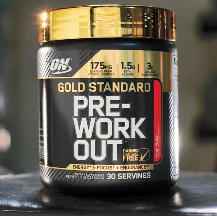 Optimum Nutrition Gold Standard Pre-Workout Sugar Free Energy 300g (30 ...