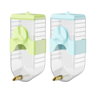 Bird trụ uống nước với antisplash Spout và cung cấp làm sạch nước chai nước cho pet Bird Home lồng sử dụng