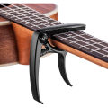 Capo Gitar Chord Acoustic Standart Aluminium Alloy Clamp Guitar Penahan Penjepit Senar Gitar Akustic Elektrik Guitar Acoustic Instrumen Musik Profesional Professional Music Instrument Gitaris Musisi Tidak Perlu Stem Ulang High Tension Spring s2790 - Black. 