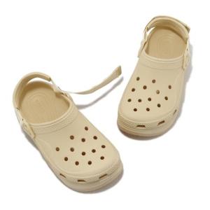 DÉP SỤC NHỰA ĐI MƯA CROCS HIKER II CLOG CHO CẢ NAM VÀ NỮ MÀU KEM