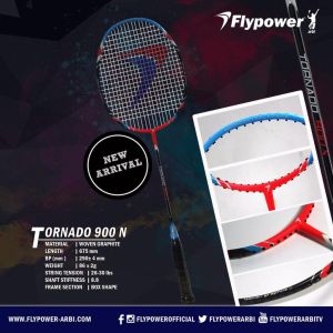 RAKET BADMINTON BULUTANGKIS FLYPOWER TORNADO 900N