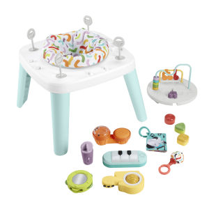 [ONLINE EXCLUSIVE] Fisher-Price 3-in-1 Hit Wonder Baby Activity Center & Toddler Play Table With Music & Lights (HNR23)