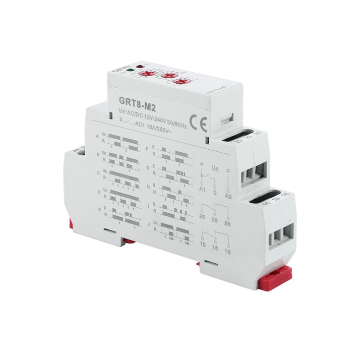 GEYA GRT8-M 16A Multifunction Timer Relay On Off Time Delay Relay ...