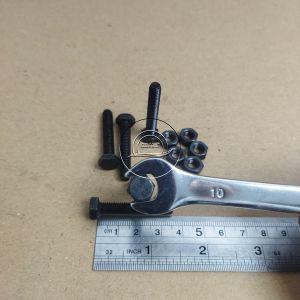 10 PCS BAUT BAJA GRADE 8.8 M6X35 PANJANG 35CM FULL DRAT KUNCI 10 BAUD MUR M6 X 35 6X35 6 X 35 35 CM DIAMETER DRAT 6MM PITCH DRAT 1.0 HEXA BOLT 35 MM 35MM SEKRUP SKRUP