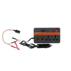 Sacesr 12V 300W Power Adapter On Board Inverter AC220V Converter USB Type C PD 22W Car Transformer 6K4N7