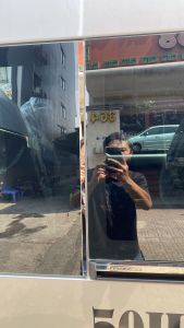 INOX viền chỉ cửa gió - cửa bật FORD Transit