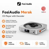 Fosi Audio Merak CD Player Pure Digital Turntable Professional Hifi Chip Support Usb Playback Headphone Optical