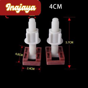 INAJAYA Skrup Dudukan Toilet Seat Cover – Baut Tutup Closet Duduk Model Bulat dan Kotak