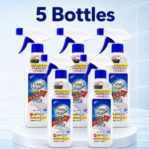 Japan VML Bathroom Cleaner Spray 500ml Water Marks & Soap Scum Remover Toilet Tiles Glass & Basin