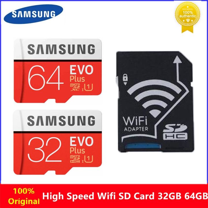 Samsung 64gb Micro Sd Card Class 10 Ready Samsung EVO plus 32GB 64GB Micro SD Card Class10 Microsd Wifi
