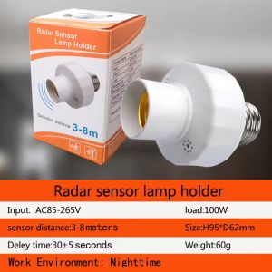 HavenHaven LED Lamp Bulb Holder Light Socket Switch Infrared PIR Motion Sensor#DG003