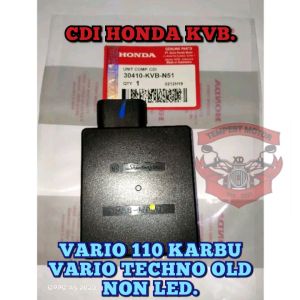 CDI VARIO 110 KARBU KOTAK CDI HONDA KVB UNIT CDI VARIO TECHNO OLD CDI ORIGINAL HONDA VARIO LAMA