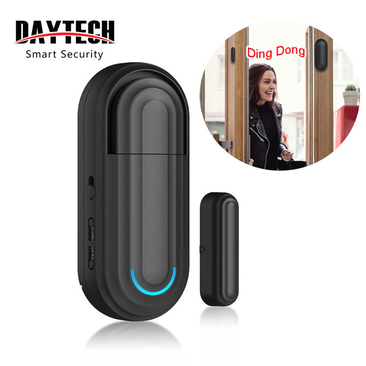 Daytech Door Open Alarm Sensor 0120dB Volume Ajustable Window Alarm