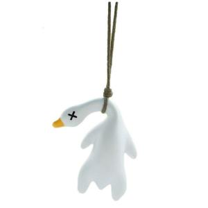 Color Changing Duck Car Hanging Decorations Compact Car Ornament Vehicle Accessories for a Unique & Fun Interior Look