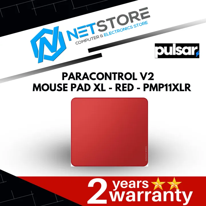 PULSAR PARACONTROL V2 MOUSE PAD XL - RED - PMP11XLR2
