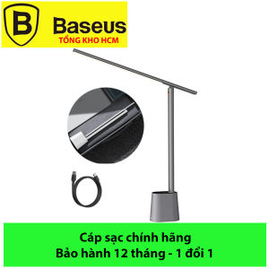 Đèn học để bàn Led Baseus bảo vệ mắt gấp gọn thông minh thích ứng độ sáng cho học tập Cảm biến ánh sáng tự động