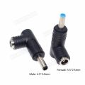 5.5*2.5mm to 4.5*3.0mm Pin DC Power Adapter Converter 240W Laptop Charger Connector for Hp Dell Laptop Power Supply Connector. 