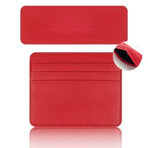 KODUS 3Card Slots Candy Color ID Card Credit Card Bank card Multi Slot Card Holder Women Men Short Wallet Short Purse Slim Billfold