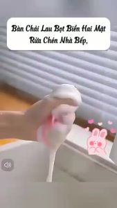 Miếng Rửa Chén Bát 2 Mặt Miếng Chà Xoong Nồi Chảo Dụng Cụ Vệ Sinh Nhà Bếp Phukienprocare