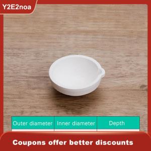 【Y2E2noa】 High Temperature Quartz Silica Melting Crucible Dish Bowl Pot Casting Metal Jewelry Casting Container