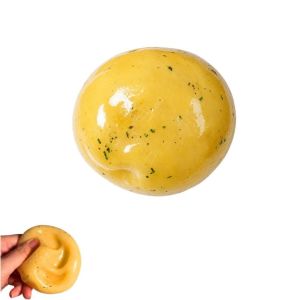 [Youyue] Slushy Watermelon Squishy Fruit Slush Stress Ball Realistic Fake Mashed Potato Skin Soft Filled Squeeze Toy School Officfor Anxiety Relief