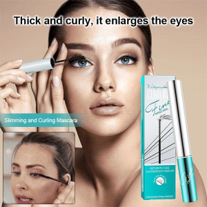 [Waterproof/Big Eye/Long-lasting Styling] Voluminous Curling Mascara Quick Drying Fine Brush Head No Smudging Mascara 纤细卷翘睫毛膏