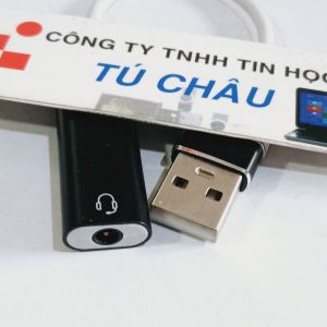 USB âm thanh 3.5 ly (4 điểm cực) / USB Sound Card HIFI Magic Voice 7.1