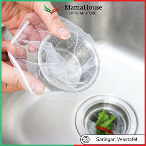 [MHS] 100 Pcs Saringan Jaring Wastafel Dapur Saluran Pembuangan