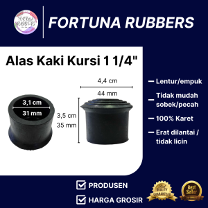 KARET KAKI KURSI DAN MEJA 1 1/4" / 31 MM