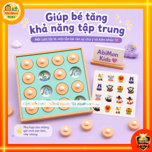 Trò Chơi Lật Hình Gỗ Tìm Cặp | Bảng To 12 Chủ Đề Giúp Bé Tăng Ghi Nhớ Rèn Tập Trung Và Kích Thích Trí Não Sớm
