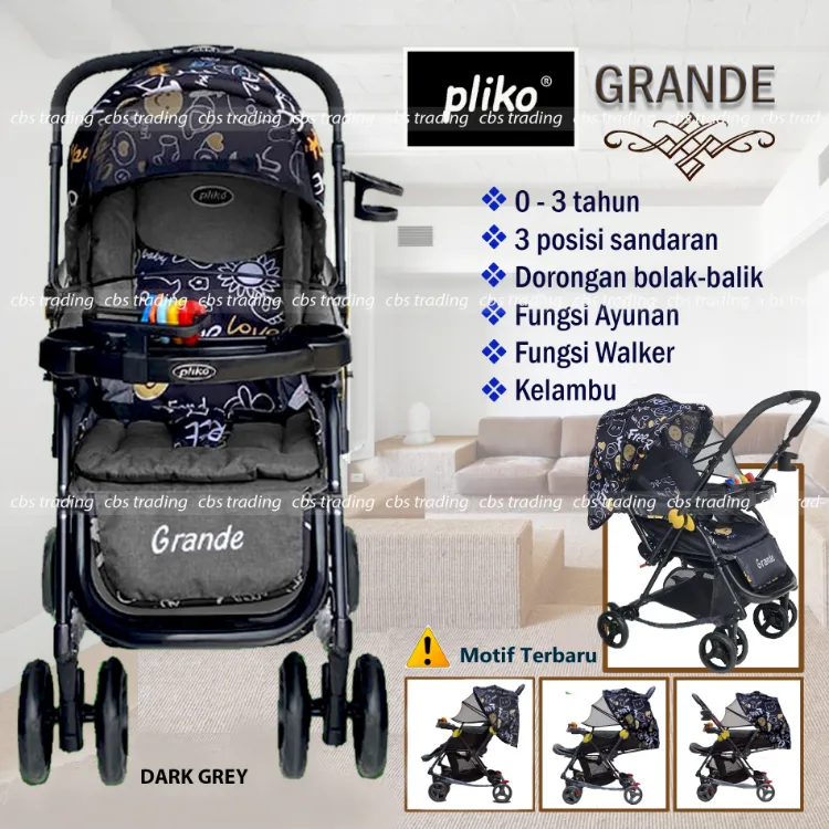 Stroller pliko shop 3 in 1