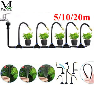Mishilei Garden Watering Sprinkler Set Automatic Watering Mist System Vegetable Irrigation Cooling Fresh Kits