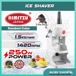 Agrishop Commercial Ice Shaver Machine Snowflake Mesin Ais Kacang ABC Bingsu Cendol Soft Fluffy Snow