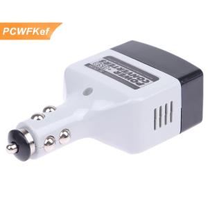 【PCWFKef】 USB xe điện chuyển đổi DC 12 24V để AC 220V xe biến tần cho điện thoại biến tần 12V phổ biến điện biến Áp Điện thoại di động sạc cổng USB