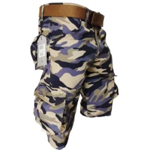 CELANA PENDEK LORENG/KARGO PENDEK MURAH