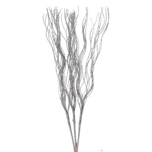 43cm Glitter Berry Stem Decoration Artificial Gold Powder Branches Christmas Tree Wreath DIY Decor New Year Party Ornaments Gift